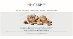 Desktop Screenshot of cebp.eu